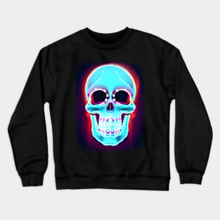 Glowing Skull Crewneck Sweatshirt